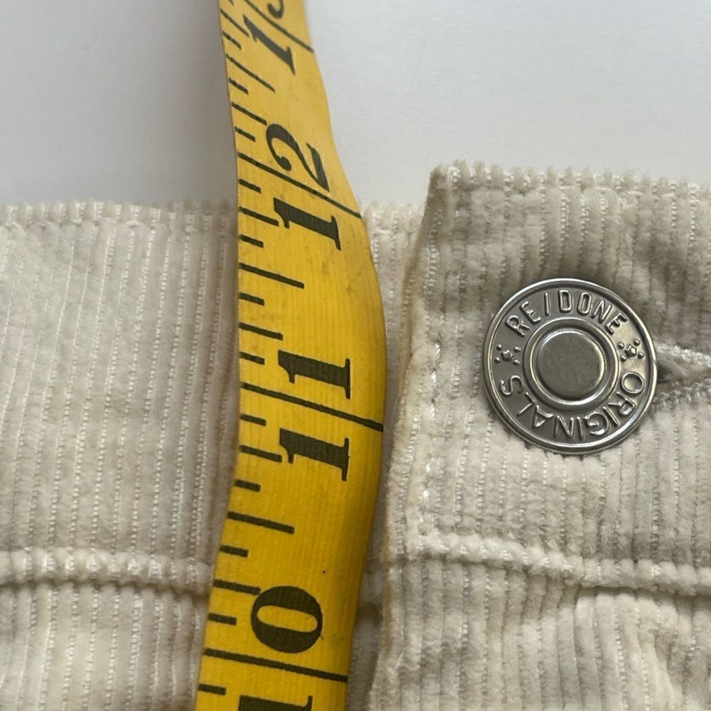 NWT RE/DONE 70s pocket loose flare in vintage ivory. 31 - Picture 8 of 13
